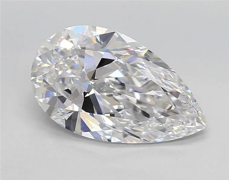2.82ct Pear Lab Grown Diamond (Colour E, Clarity VVS1, IGI Certified)