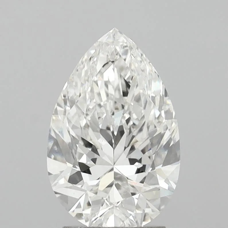 2.82ct Pear Lab Grown Diamond (Colour G, Clarity VVS2, IGI Certified)