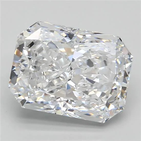2.82ct Radiant Lab Grown Diamond (Colour D, Clarity IF, GIA Certified)