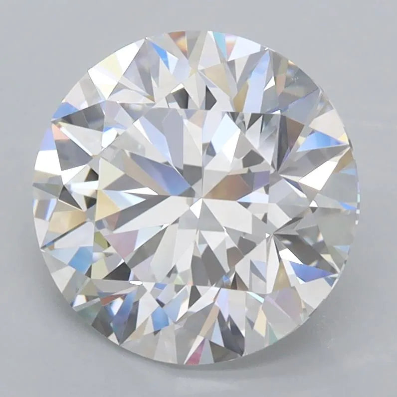 2.82ct Round Lab Grown Diamond (Colour D, Clarity FL, Cut ID, IGI Certified)