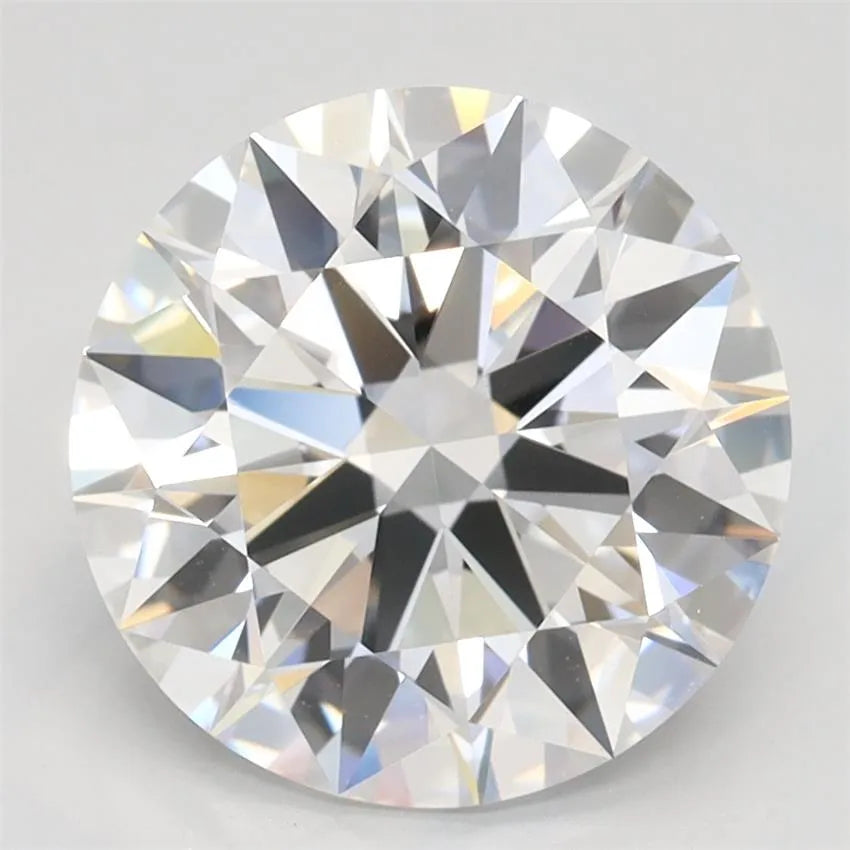 2.82ct Round Lab Grown Diamond (Colour D, Clarity IF, Cut ID, IGI Certified)