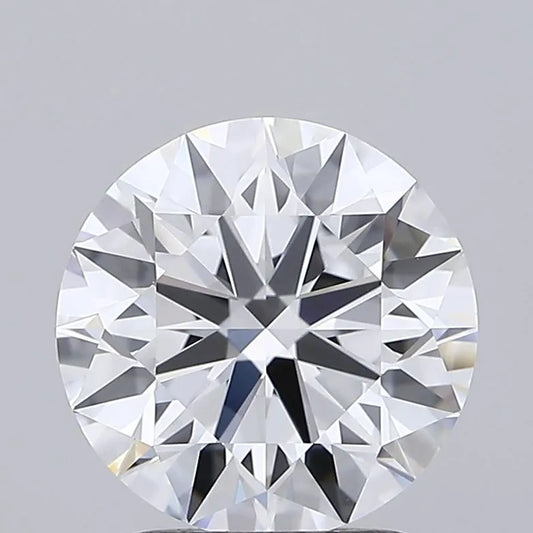 2.82ct Round Lab Grown Diamond (Colour E, Clarity IF, Cut ID, IGI Certified)