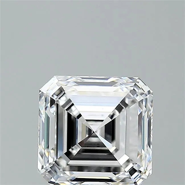 2.83ct Asscher Lab Grown Diamond (Colour E, Clarity IF, IGI Certified)