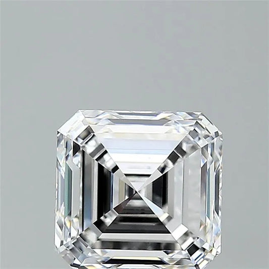 2.83ct Asscher Lab Grown Diamond (Colour E, Clarity IF, IGI Certified)