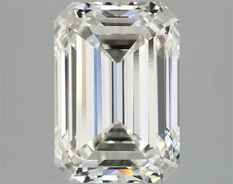 2.83ct Emerald Lab Grown Diamond (Colour G, Clarity VVS2, IGI Certified)