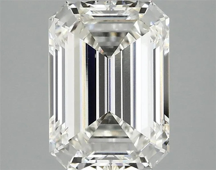2.83ct Emerald Lab Grown Diamond (Colour G, Clarity VVS2, IGI Certified)