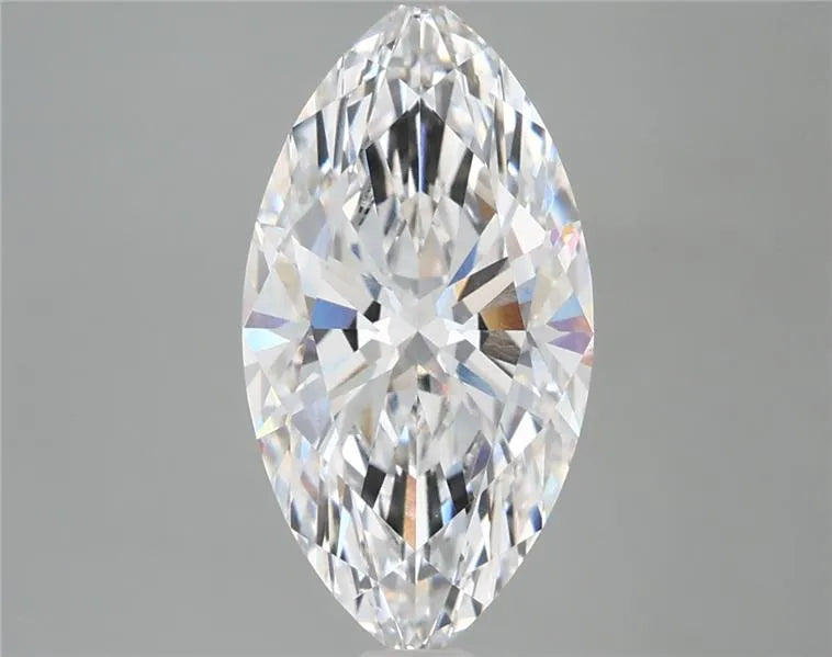 2.83ct Marquise Lab Grown Diamond (Colour D, Clarity VVS1, IGI Certified)