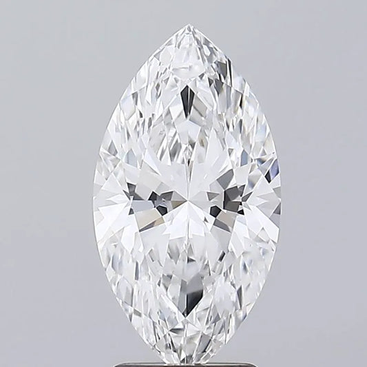 2.83ct Marquise Lab Grown Diamond (Colour E, Clarity VVS1, GIA Certified)