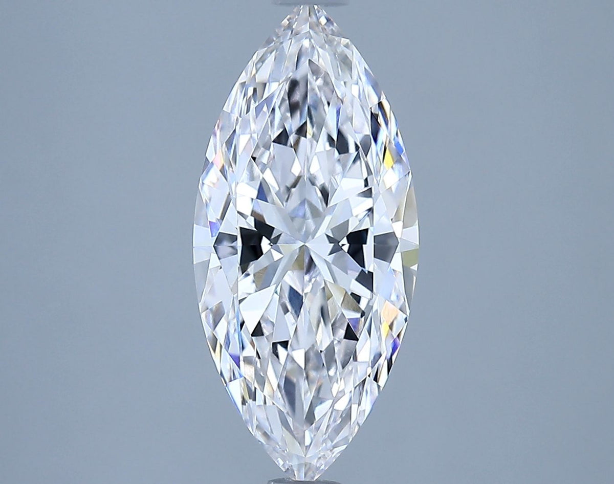 2.83ct Marquise Lab Grown Diamond (Colour E, Clarity VVS1, IGI Certified)