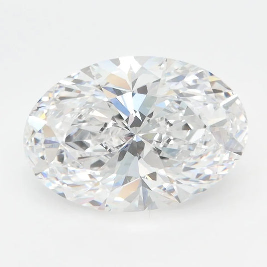 2.83ct Oval Lab Grown Diamond (Colour D, Clarity VVS1, GIA Certified)