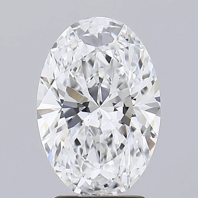 2.83ct Oval Lab Grown Diamond (Colour E, Clarity IF, IGI Certified)