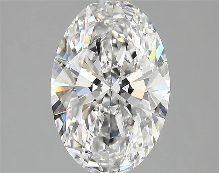 2.83ct Oval Lab Grown Diamond (Colour E, Clarity VS1, IGI Certified)