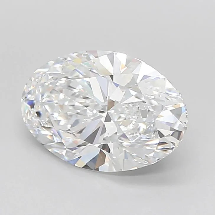 2.83ct Oval Lab Grown Diamond (Colour E, Clarity VVS2, IGI Certified)