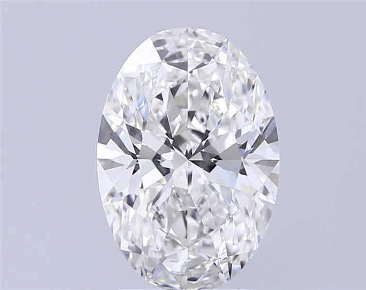 2.83ct Oval Lab Grown Diamond (Colour E, Clarity VVS2, IGI Certified)