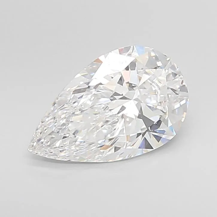 2.83ct Pear Lab Grown Diamond (Colour D, Clarity VS2, IGI Certified)
