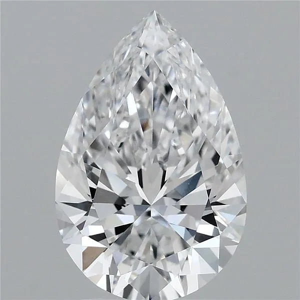 2.83ct Pear Lab Grown Diamond (Colour D, Clarity VVS2, IGI Certified)