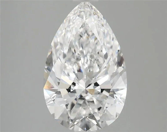 2.83ct Pear Lab Grown Diamond (Colour E, Clarity VS1, IGI Certified)
