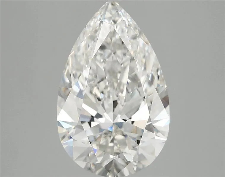 2.83ct Pear Lab Grown Diamond (Colour F, Clarity VVS2, IGI Certified)