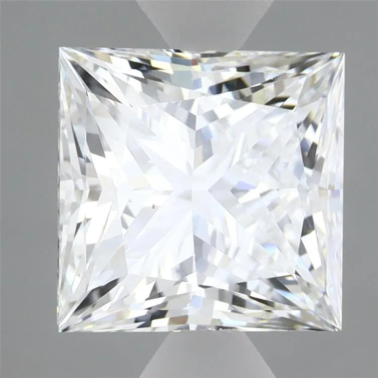 2.83ct Princess Lab Grown Diamond (Colour D, Clarity VVS1, IGI Certified)