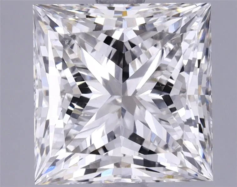 2.83ct Princess Lab Grown Diamond (Colour G, Clarity VS1, IGI Certified)