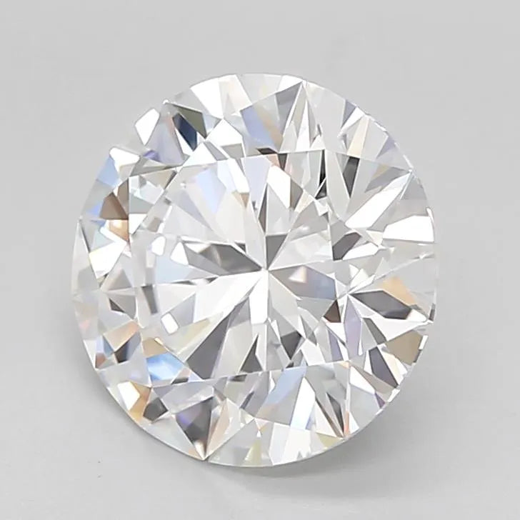 2.83ct Round Lab Grown Diamond (Colour D, Clarity FL, Cut EX, GIA Certified)