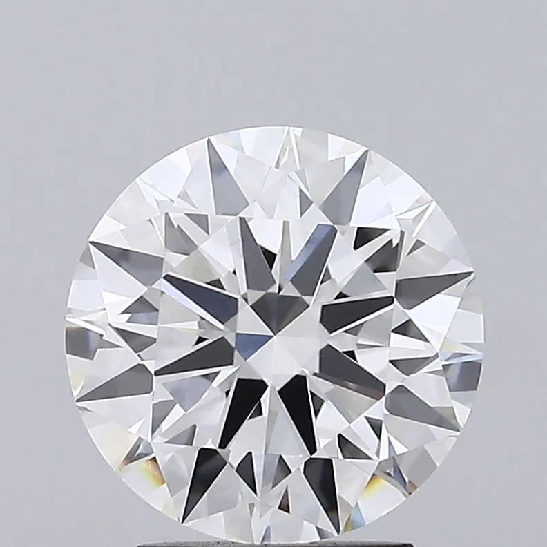 2.83ct Round Lab Grown Diamond (Colour G, Clarity VVS2, Cut EX, IGI Certified)