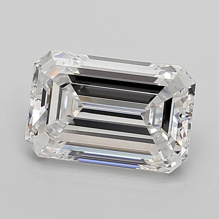2.84ct Emerald Lab Grown Diamond (Colour D, Clarity VVS2, Cut EX, IGI Certified)