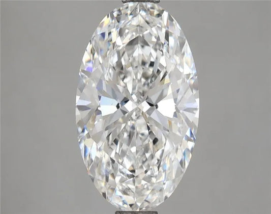 2.84ct Oval Lab Grown Diamond (Colour D, Clarity VVS2, IGI Certified)