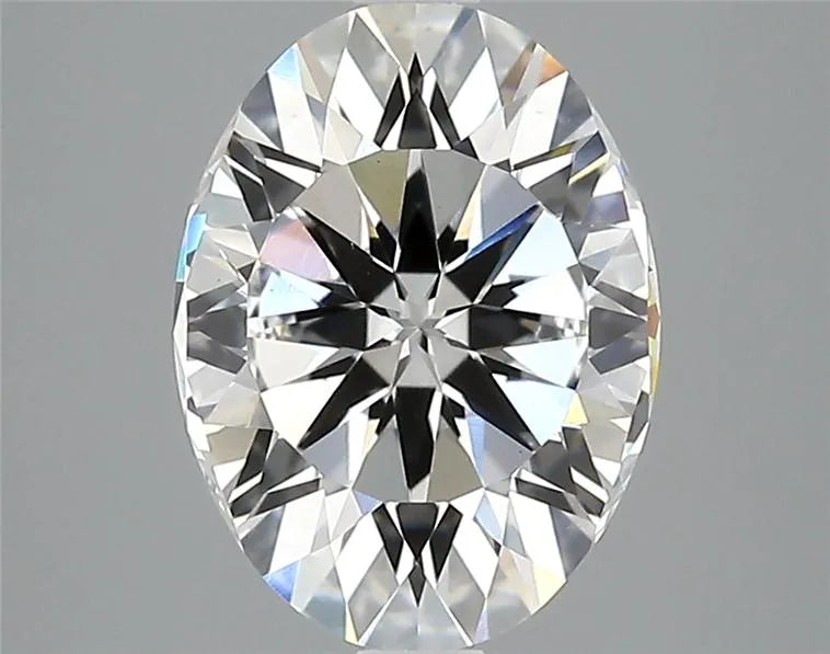 2.84ct Oval Lab Grown Diamond (Colour E, Clarity VS2, Cut EX, IGI Certified)