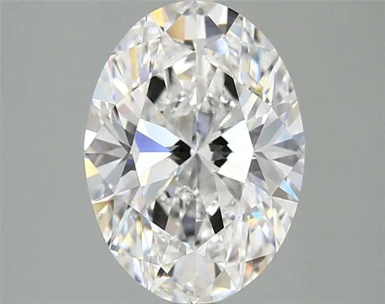 2.84ct Oval Lab Grown Diamond (Colour E, Clarity VVS2, IGI Certified)