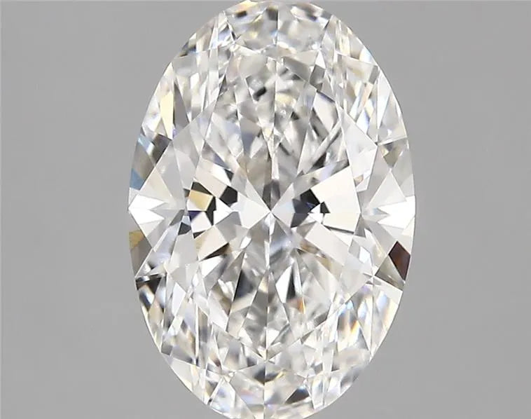 2.84ct Oval Lab Grown Diamond (Colour E, Clarity VVS2, IGI Certified)