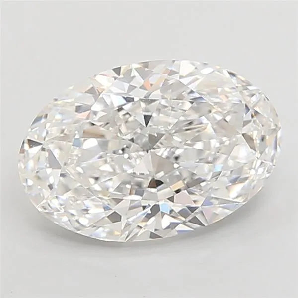 2.84ct Oval Lab Grown Diamond (Colour E, Clarity VVS2, IGI Certified)