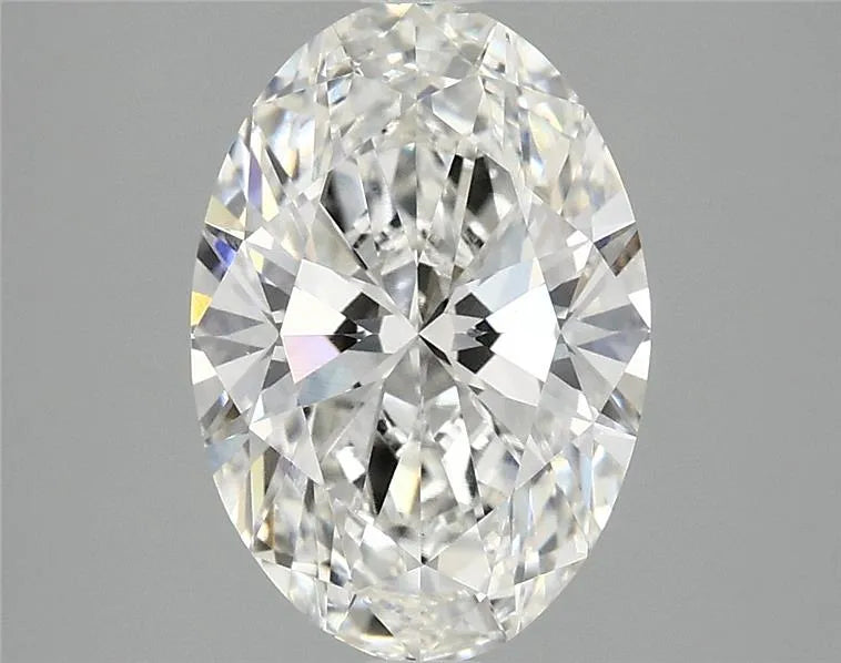 2.84ct Oval Lab Grown Diamond (Colour F, Clarity VVS2, IGI Certified)