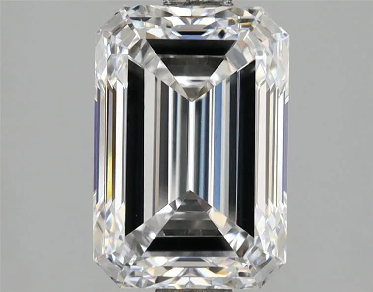 2.85ct Emerald Lab Grown Diamond (Colour D, Clarity VVS1, IGI Certified)
