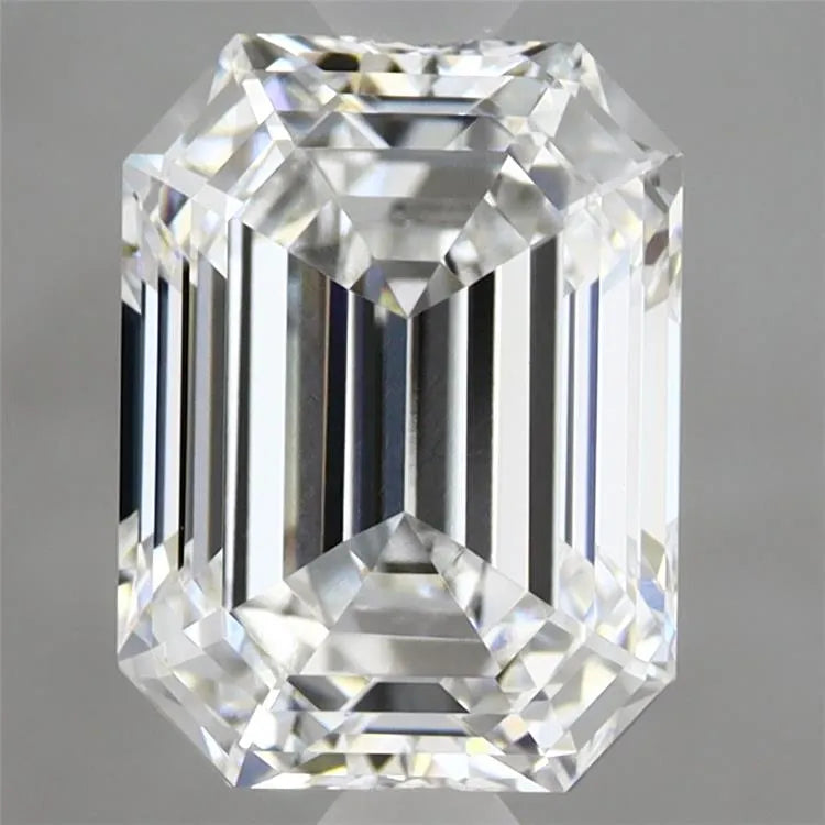 2.85ct Emerald Lab Grown Diamond (Colour D, Clarity VVS2, IGI Certified)