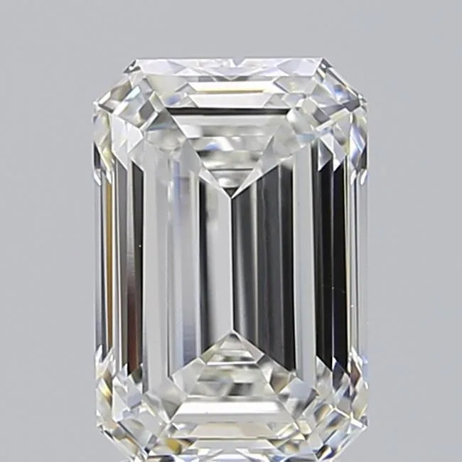 2.85ct Emerald Lab Grown Diamond (Colour E, Clarity VVS2, IGI Certified)