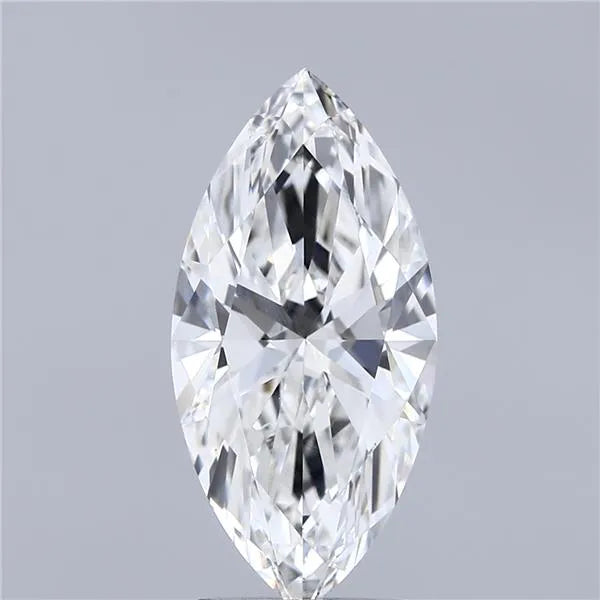 2.85ct Marquise Lab Grown Diamond (Colour F, Clarity VVS2, IGI Certified)