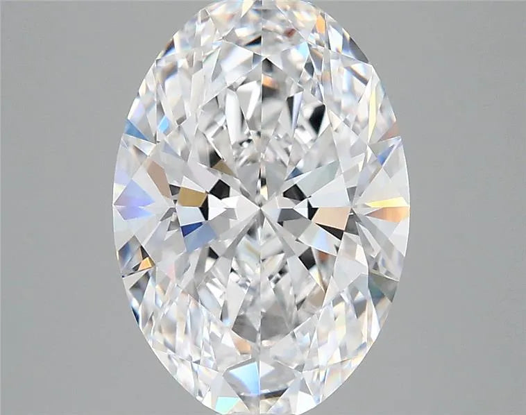 2.85ct Oval Lab Grown Diamond (Colour D, Clarity VVS1, IGI Certified)
