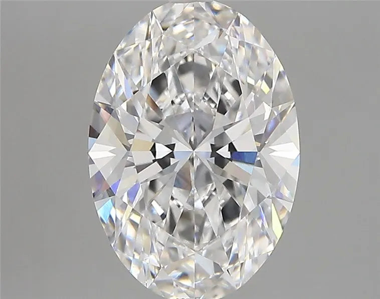 2.85ct Oval Lab Grown Diamond (Colour E, Clarity VVS2, IGI Certified)