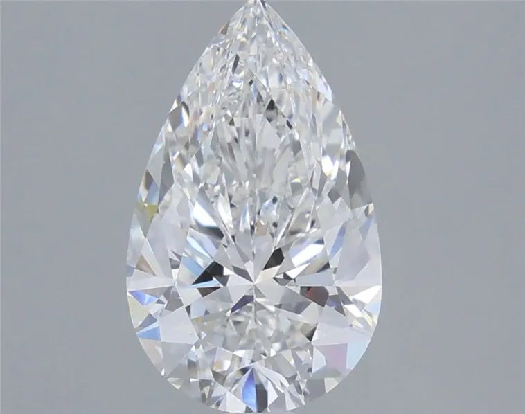 2.85ct Pear Lab Grown Diamond (Colour D, Clarity VVS2, IGI Certified)