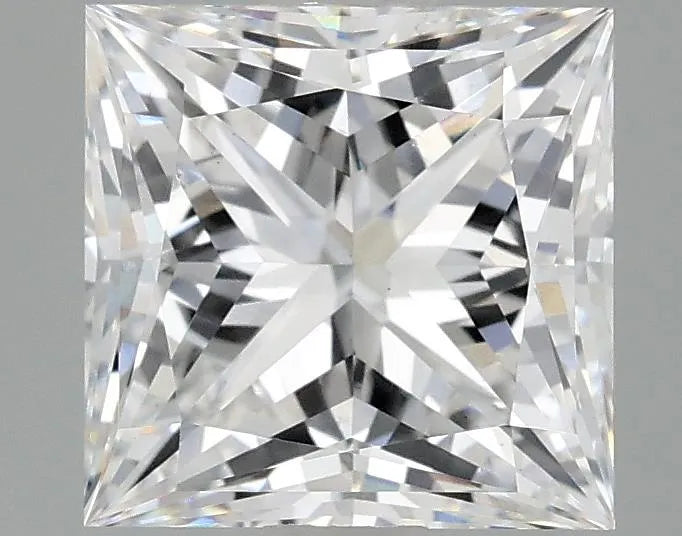2.85ct Princess Lab Grown Diamond (Colour D, Clarity VS2, IGI Certified)