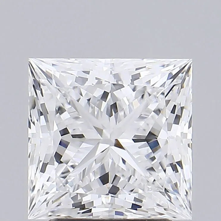 2.85ct Princess Lab Grown Diamond (Colour D, Clarity VVS1, IGI Certified)