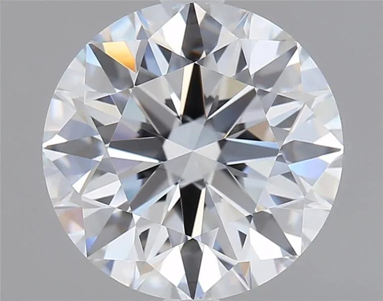 2.85ct Round Lab Grown Diamond (Colour D, Clarity VVS1, Cut EX, IGI Certified)