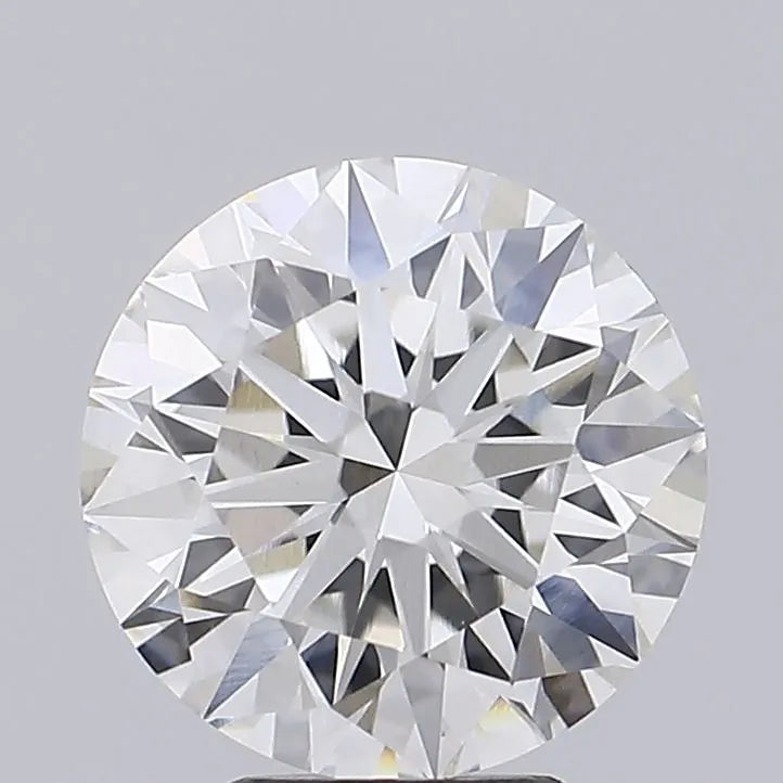 2.85ct Round Lab Grown Diamond (Colour G, Clarity VVS2, Cut ID, IGI Certified)