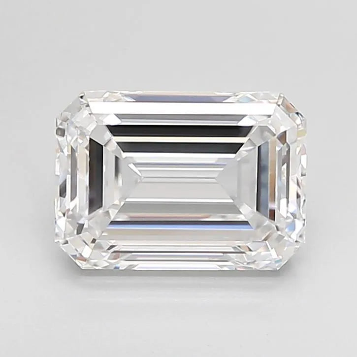 2.86ct Emerald Lab Grown Diamond (Colour D, Clarity VVS1, Cut EX, IGI Certified)