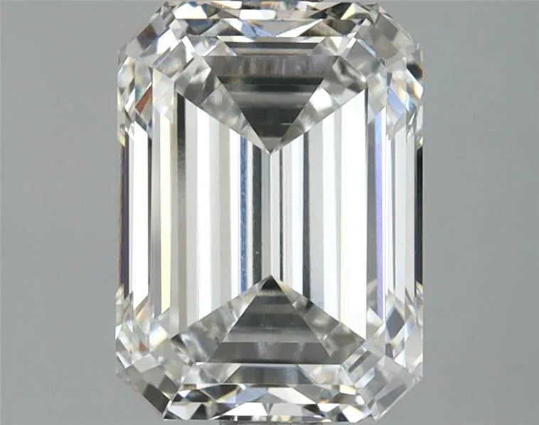 2.86ct Emerald Lab Grown Diamond (Colour F, Clarity VVS2, IGI Certified)