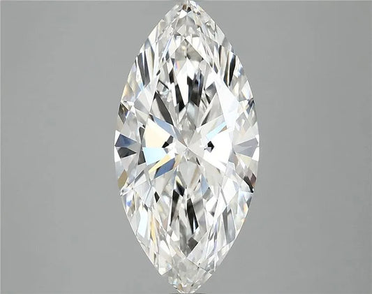 2.86ct Marquise Lab Grown Diamond (Colour F, Clarity VVS1, IGI Certified)