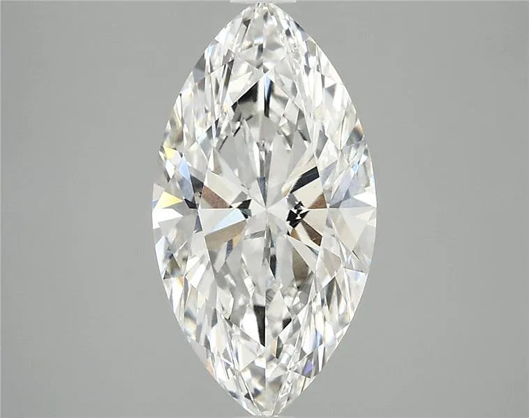2.86ct Marquise Lab Grown Diamond (Colour F, Clarity VVS2, IGI Certified)