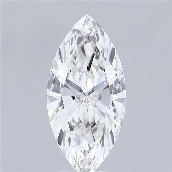 2.86ct Marquise Lab Grown Diamond (Colour F, Clarity VVS2, IGI Certified)