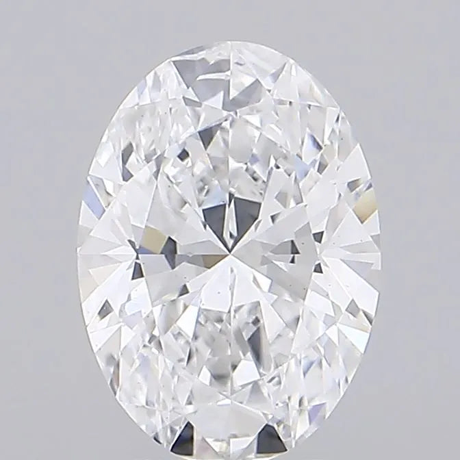 2.86ct Oval Lab Grown Diamond (Colour D, Clarity VS1, IGI Certified)